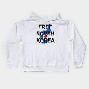 Free North Korea Kids Hoodie